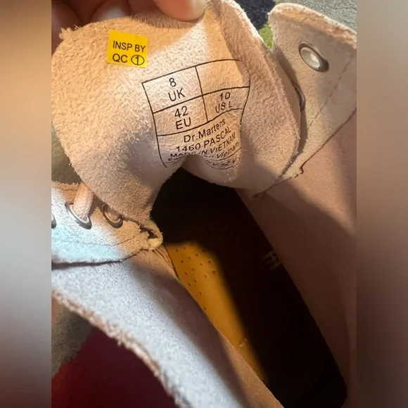 Martens 1460 Pascal Tie-Dye Suede Boot - Picture 6 of 10